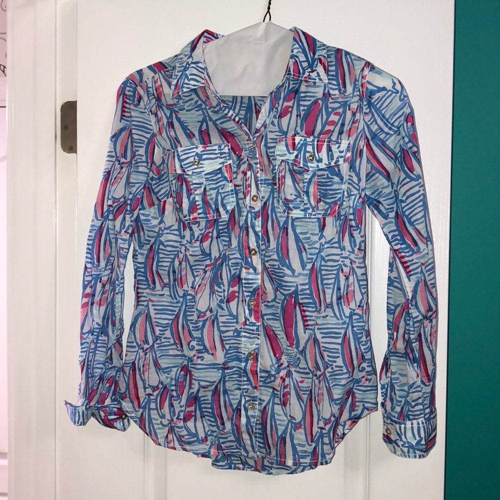 Lilly Pulitzer Button Down Shirt